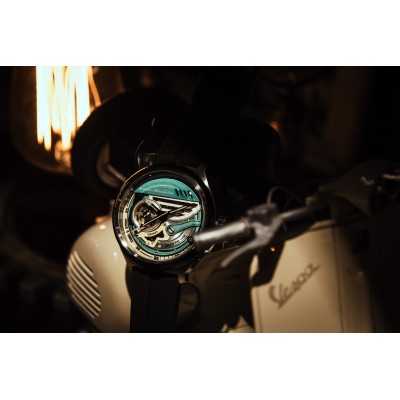 Automatique Vespa scooter – Bleu - TS2401A
