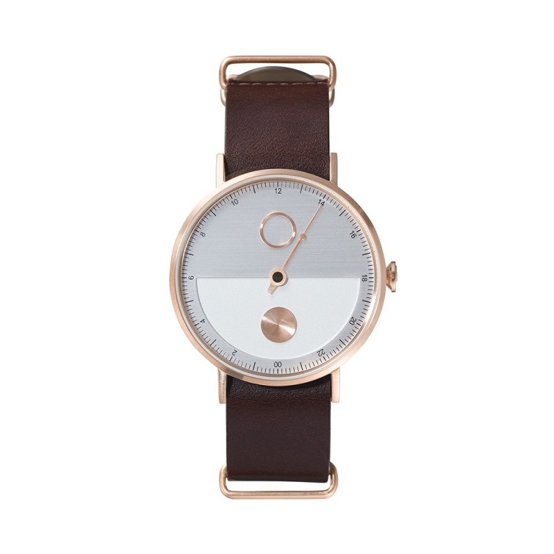 Bracelet Day & Night Marron - PVD Or Rose | Tacs