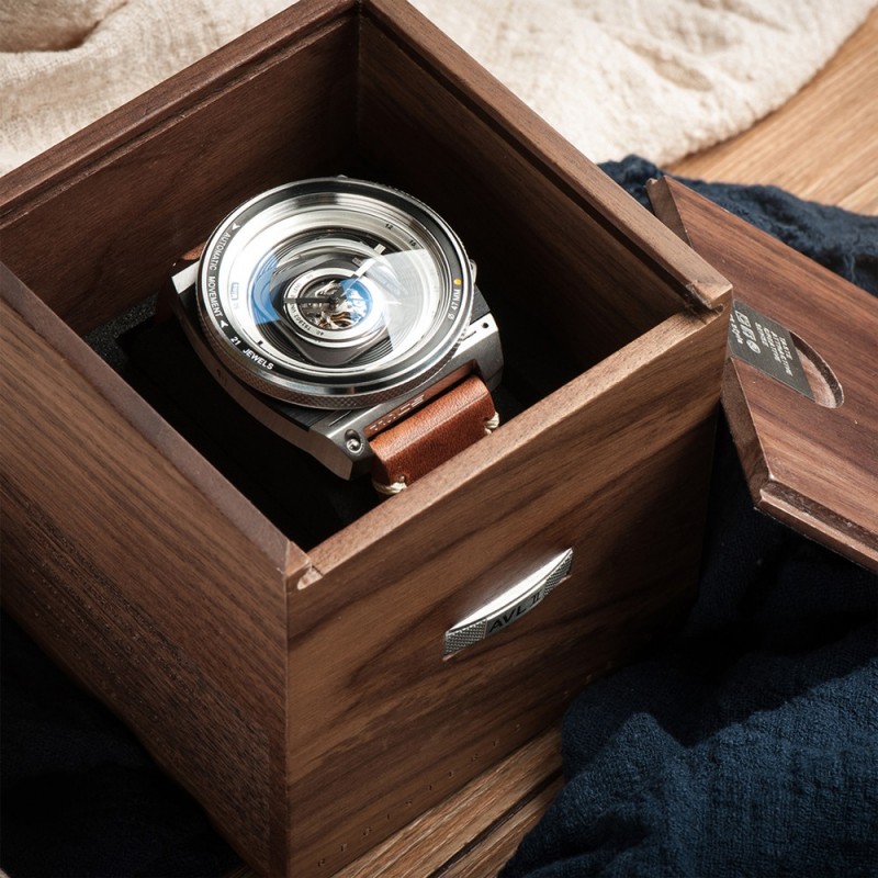 TACS wooden box for automatic watches