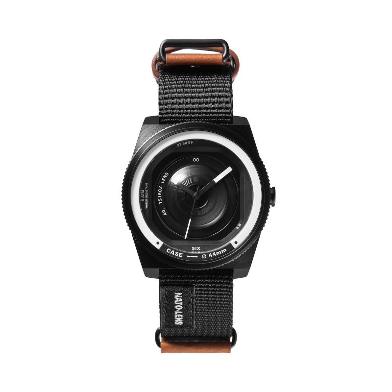 Bracelet Nato Lens - Noir | Tacs